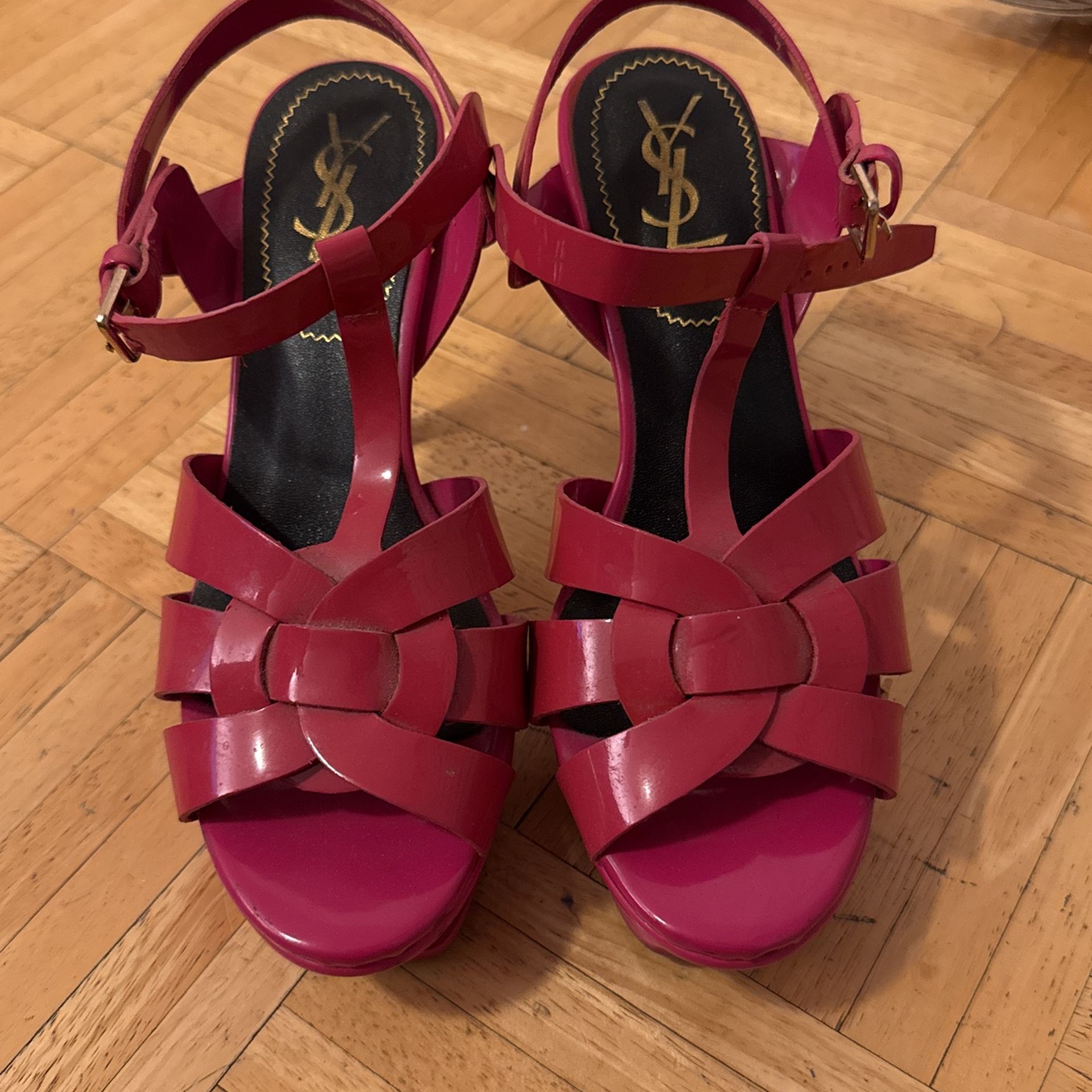 Ysl Used Pink Heel
