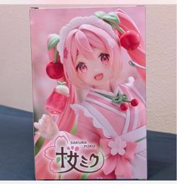 Sakura Miku Anime Figure in Box