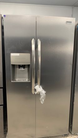 Frigidaire Side By Side Stainless Steel!