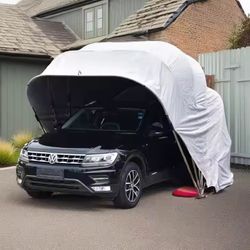 CarVault – Retractable Car Shelter (Installation Included)