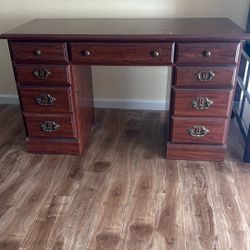  Sturdy Cherry Colored Desk 35obo