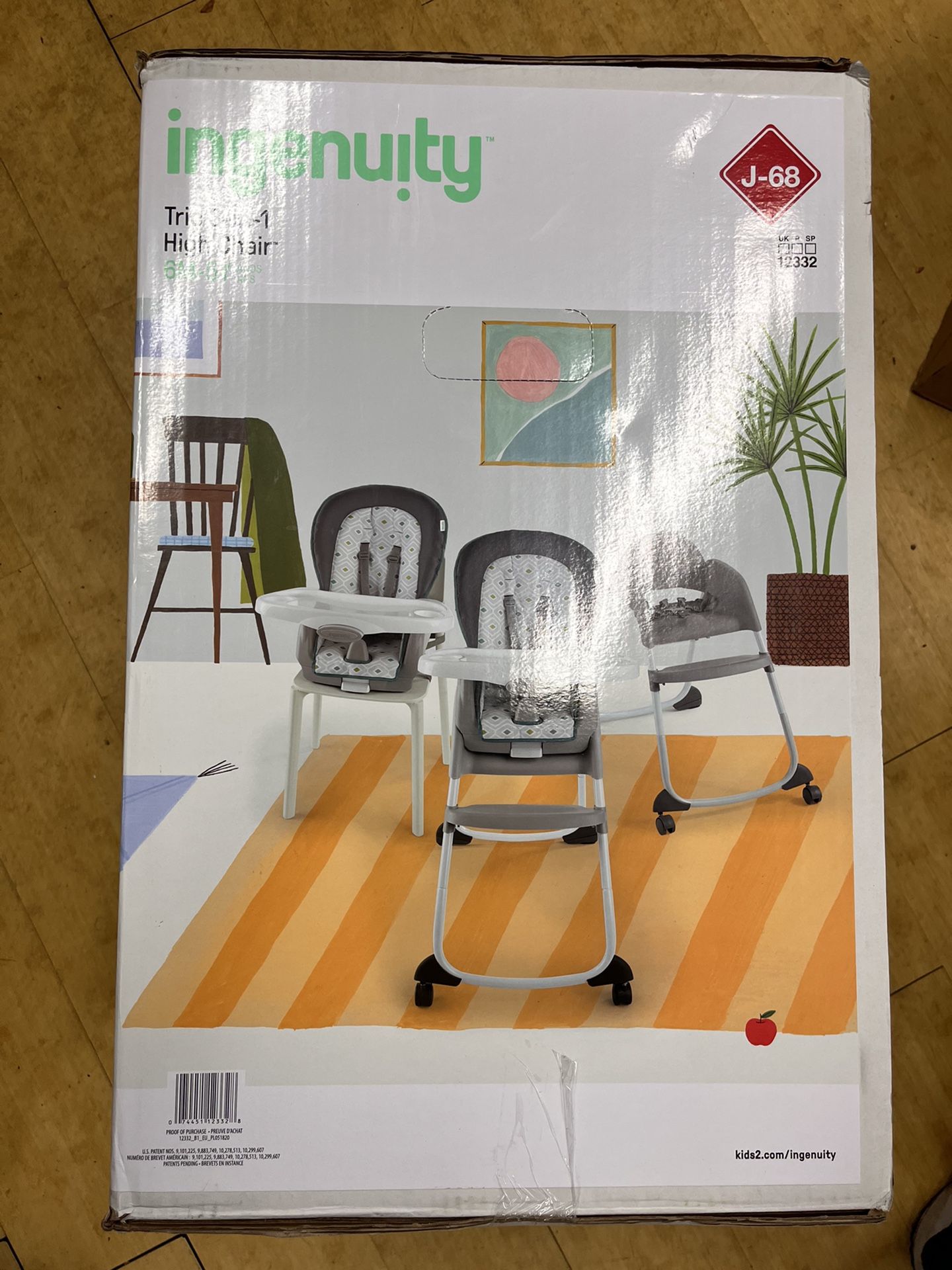 Ingenuity 3-in-1 High Chair 