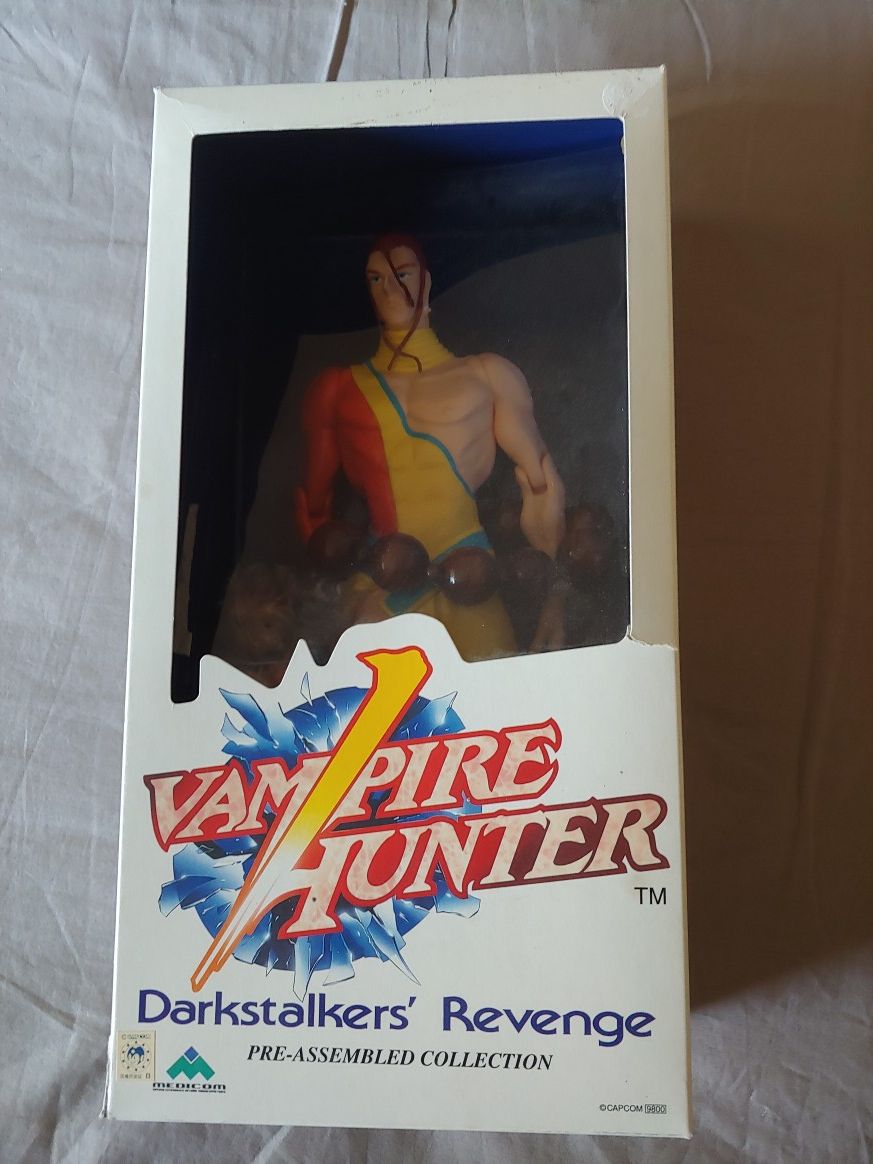Vampire Hunter Darkstalkers' Revenge Donovan Baine and Anita Collectible Capcom 1995 Morrigan Felicia Capcom