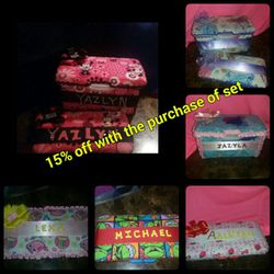 Customized baby wipes case