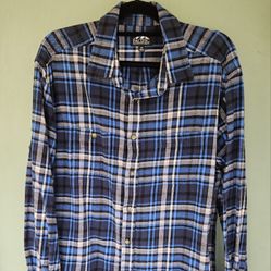 MEN'S PLAID SHIRT LONG SLEEVES 