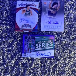 Collecting Cards Signed, Throw a Price 