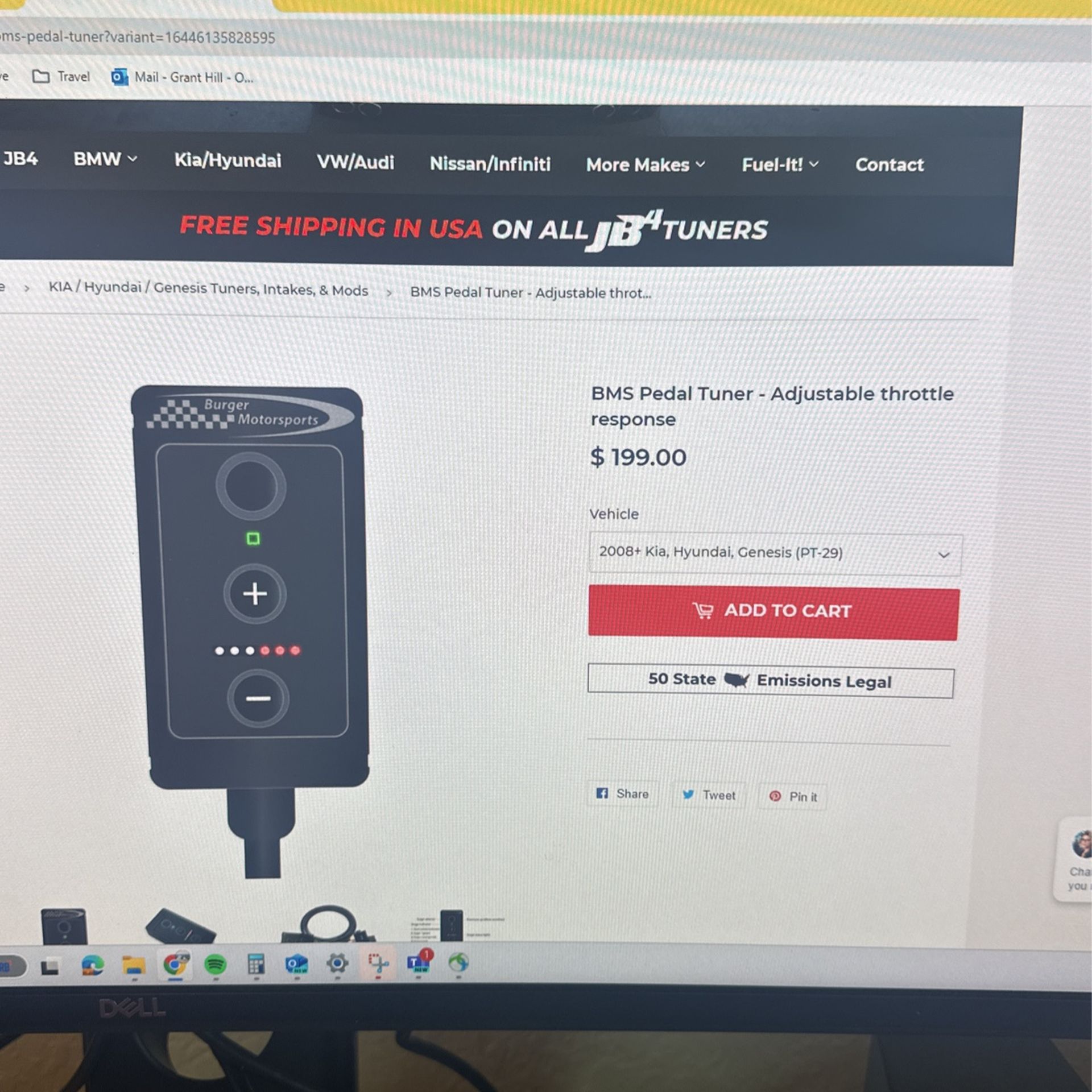 Pedal Tuner Adjustable Throttle Response