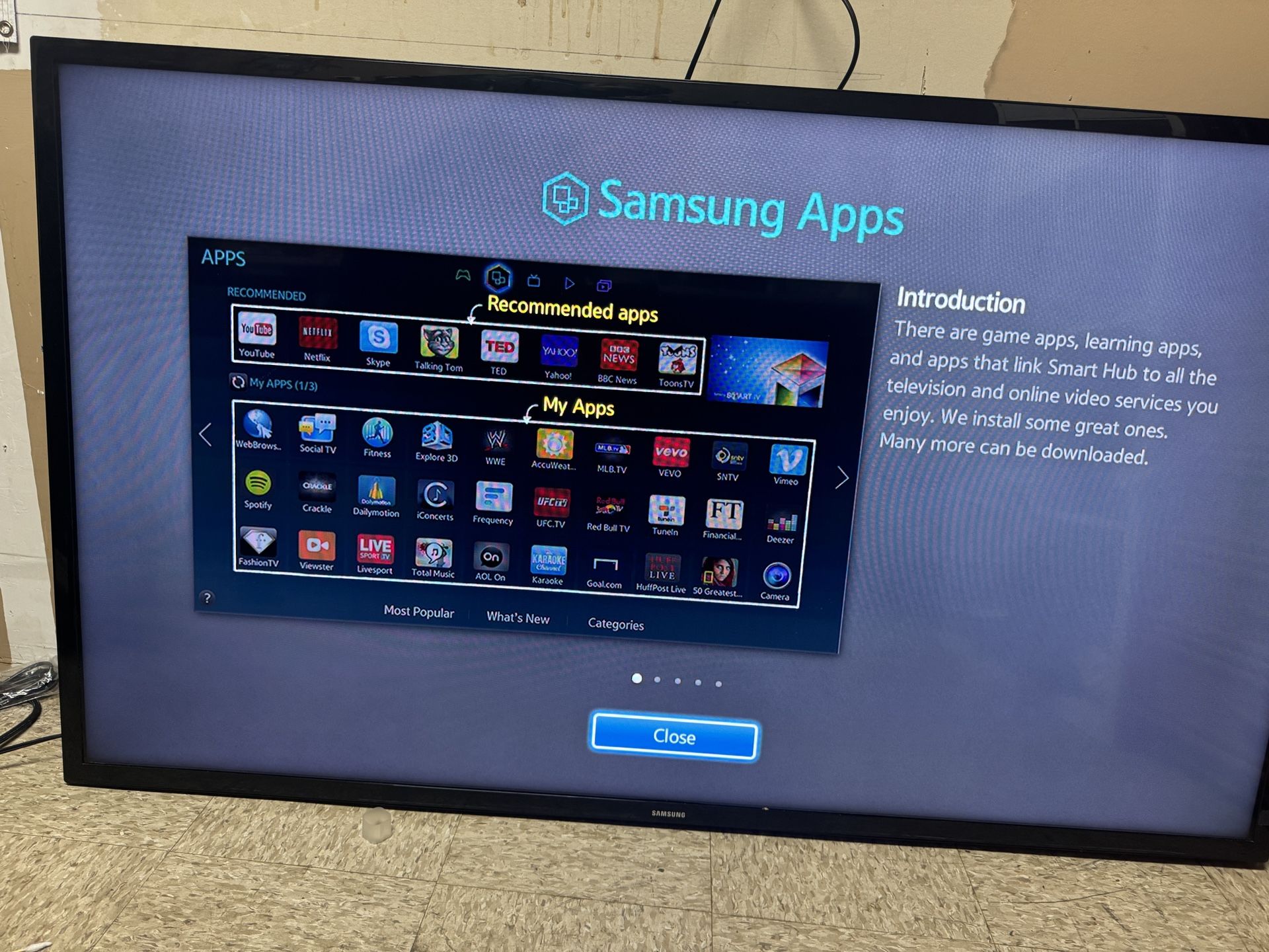 Samsung Smart LED UHD TV 65 Inch