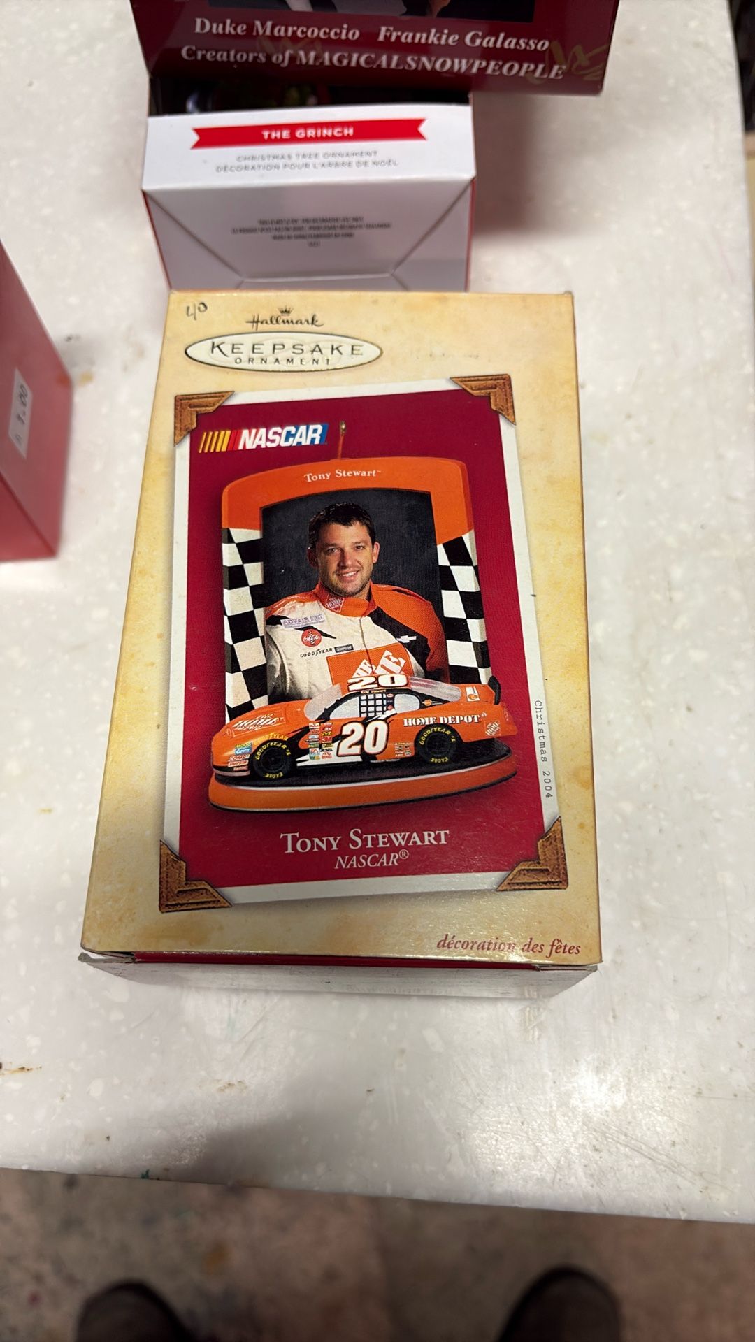 Hallmark Keepsake Ornament Tony Stewart