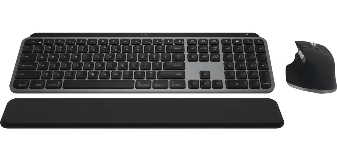 Logitech MX Keys S Combo - Keyboard, MX Master 3S Mouse, Palm Rest - (contact info removed)74