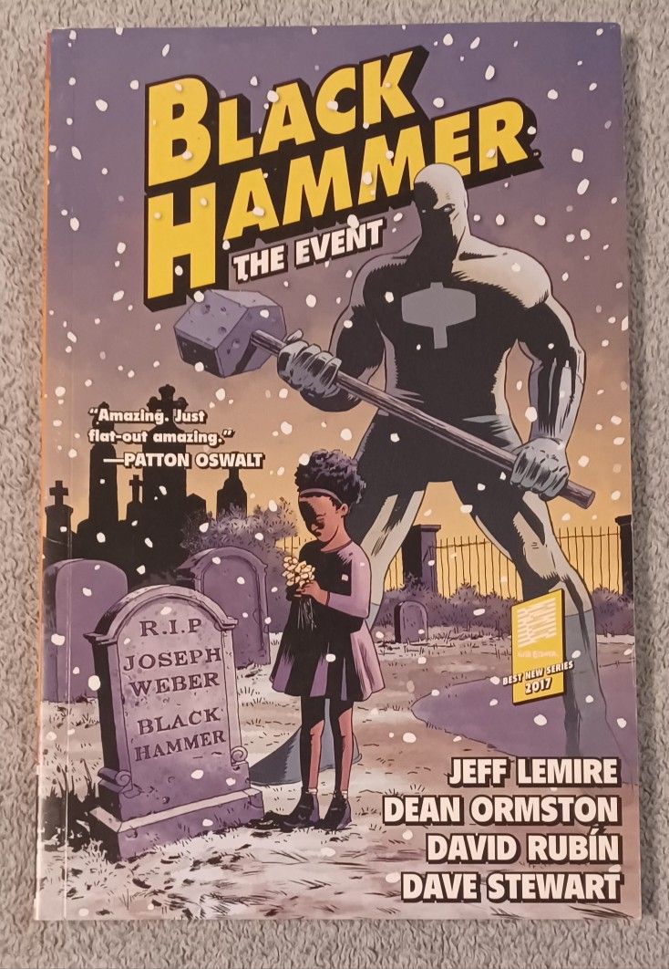 Black Hammer The Event Paperback Comic Book Dark Horse Farm Hero