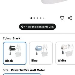 Hand Mixer 