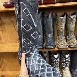 Grey Pirarucu Men’s Boots