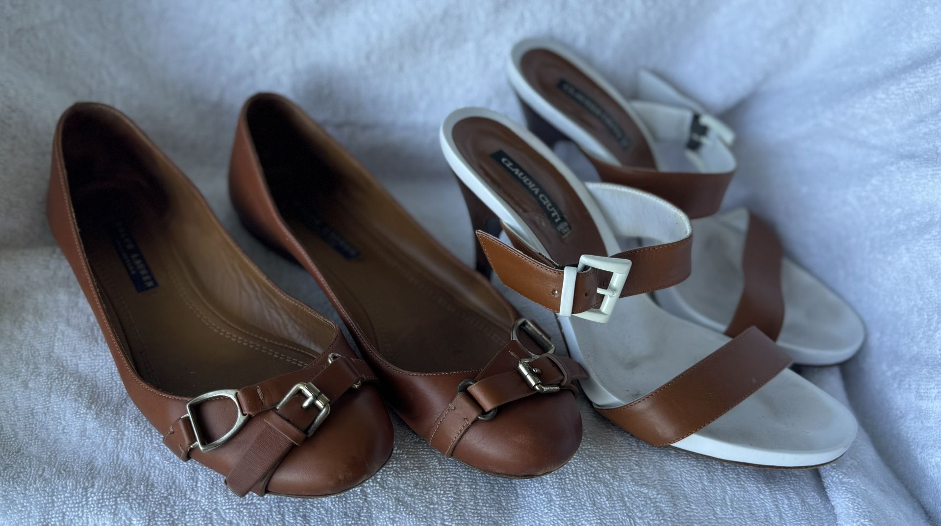 Ralph Lauren Collection & Claudia Ciuti 2 Pair Set