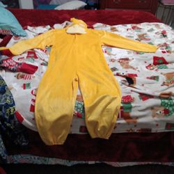 Boys ONE Piece Pj Character Is SIDEDUCK SIZE M7/8 $8 Practically  New