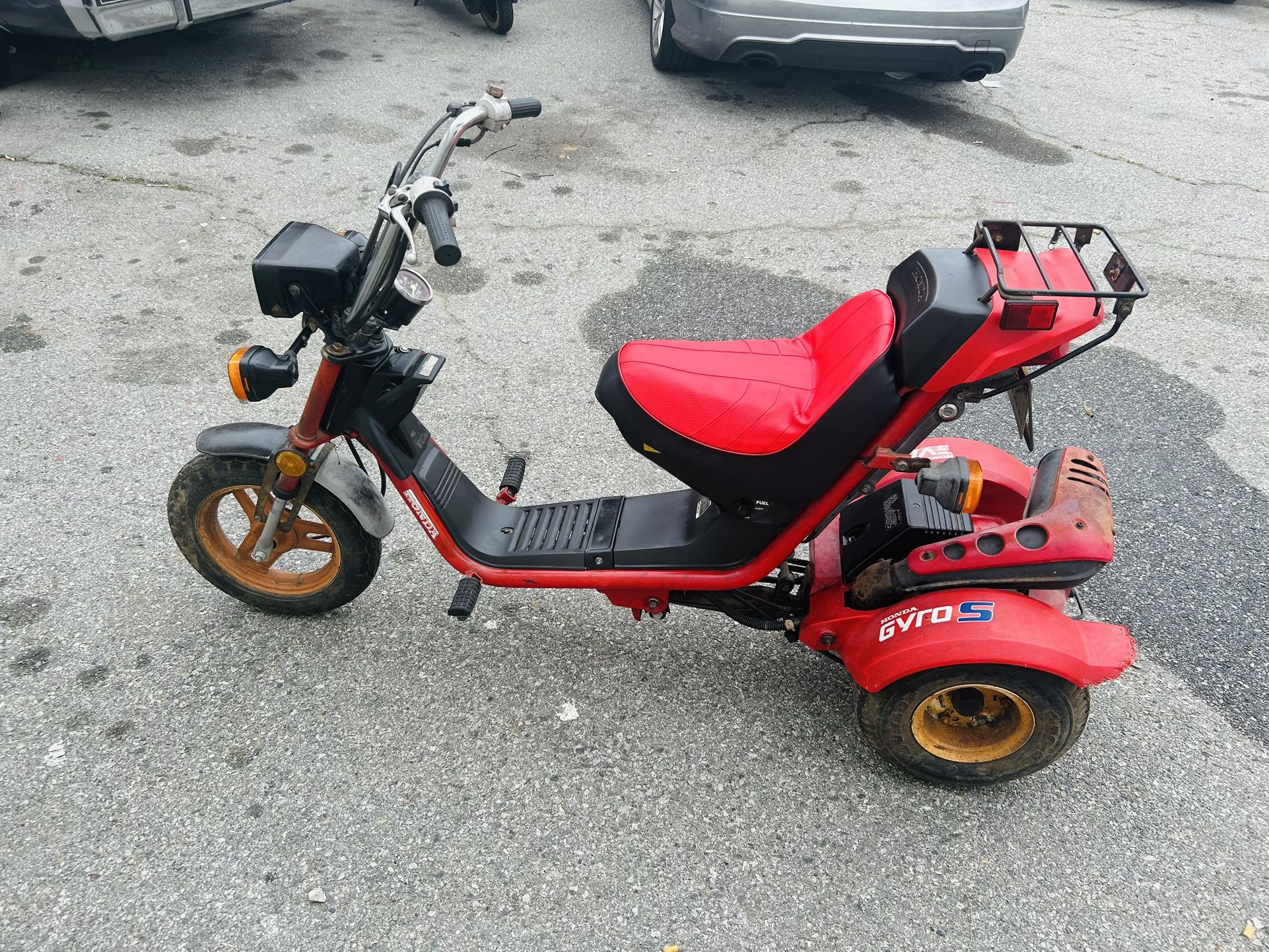 1986 Honda Gyro S Scooter Running With Pink Slip for Sale in La Mirada