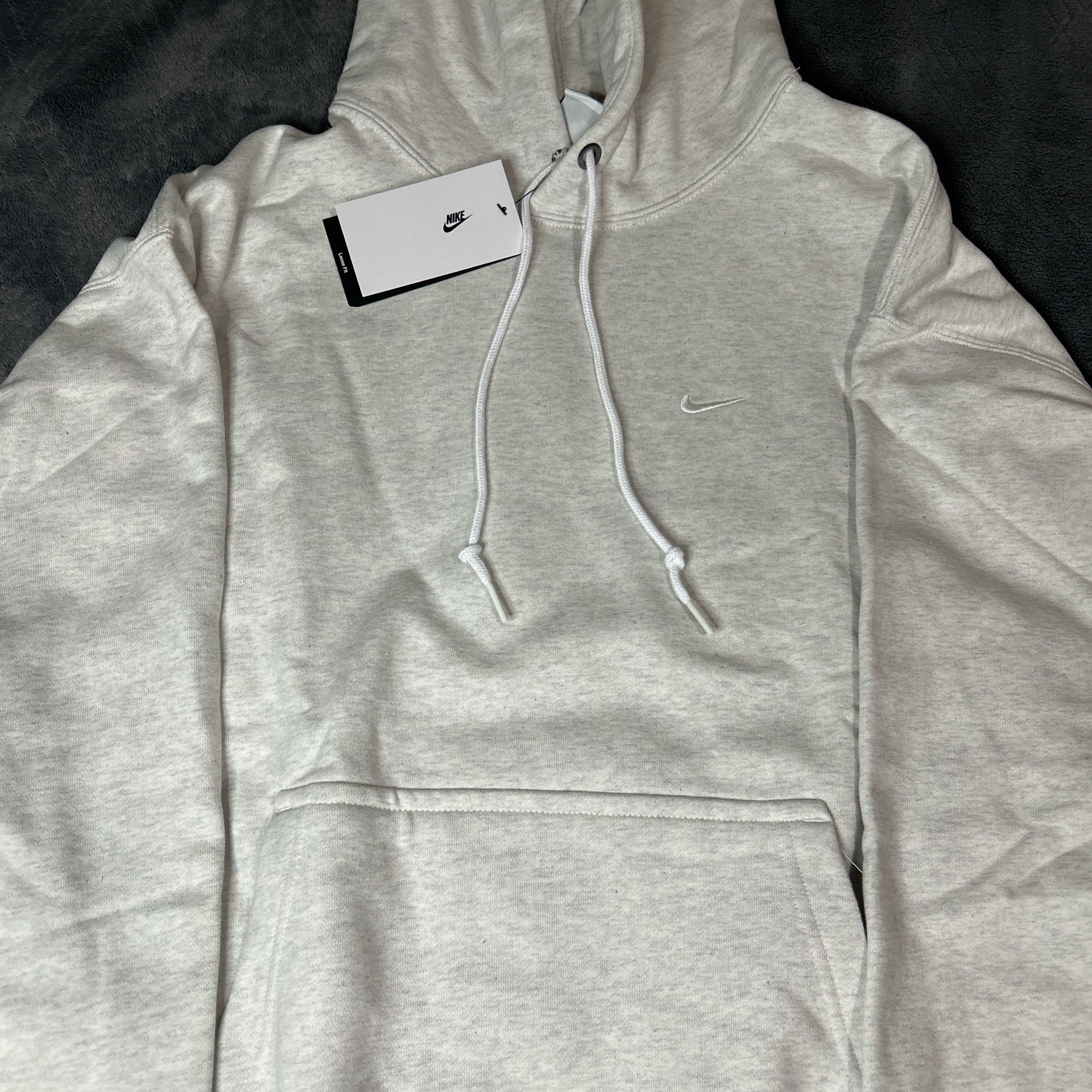 white nike hoodie