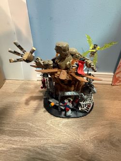 Lego spider man final battle diorama