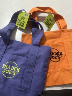 6$ Each Trader Joes Tote Bags