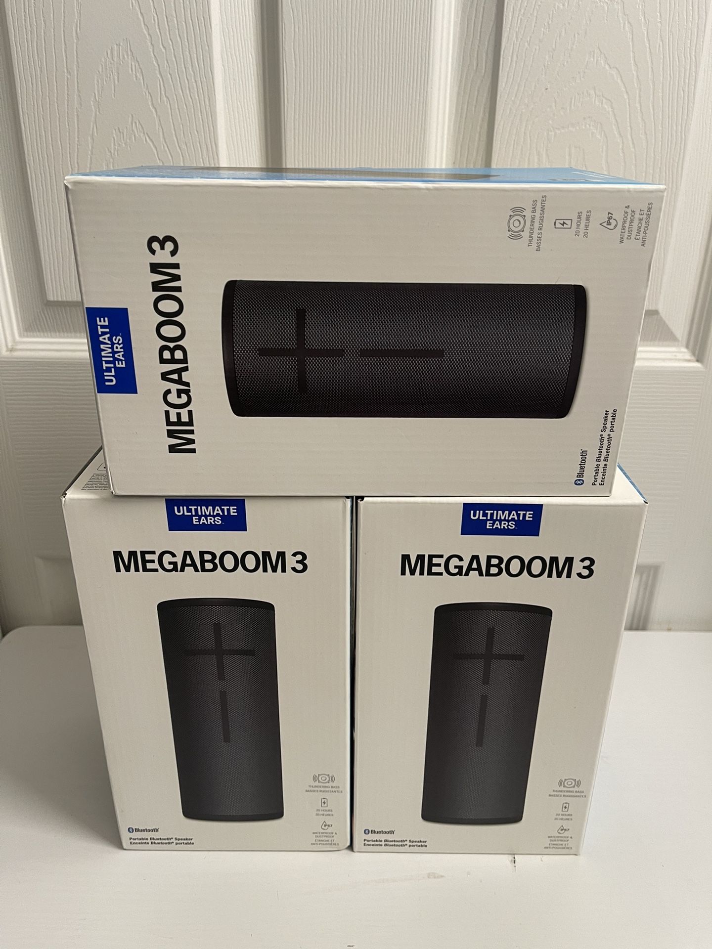 UE MEGABOOM 3 ($120 EACH)
