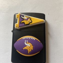 Minnesota Vikings fliptop lighter new without fluid