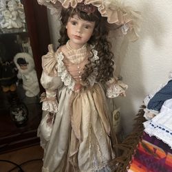Large Porcelain Doll