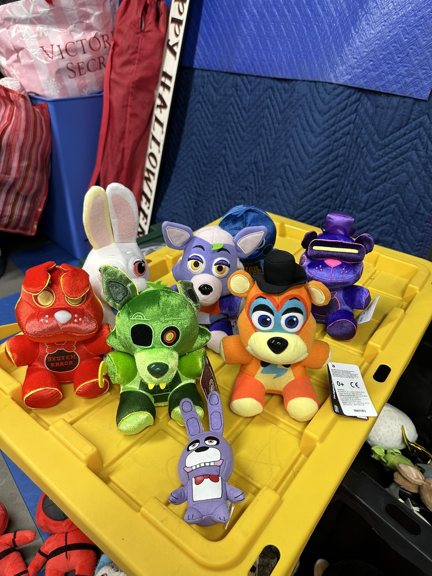 Five Nights At Freddys Plushies New With Tags