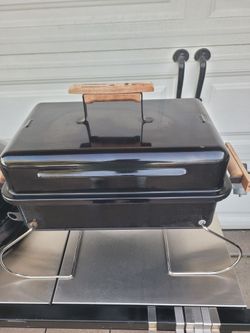 Weber Portable Go-Anywhere  Gas Grill-Asador