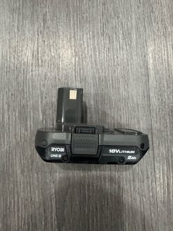 Ryobi 18v battery 2ah