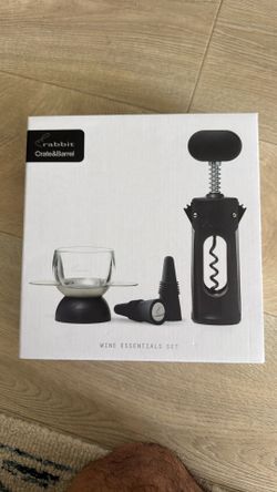 Crate & Barrel Wine Essentials set