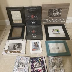 12 Piece Frame/photo Album Set