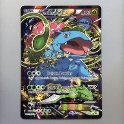 Venusaur EX XY123 XY Black Star Promos Holo LP Pokemon TCG 