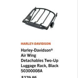 H-D LUGGAGE RACK