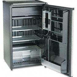 SANYO 3.7 cu. ft. Counter-High Refrigerator with Stainless Steel Door Stainless Steel 