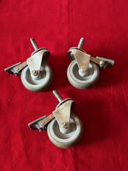 Caster Wheels Heavy Duty with brakes