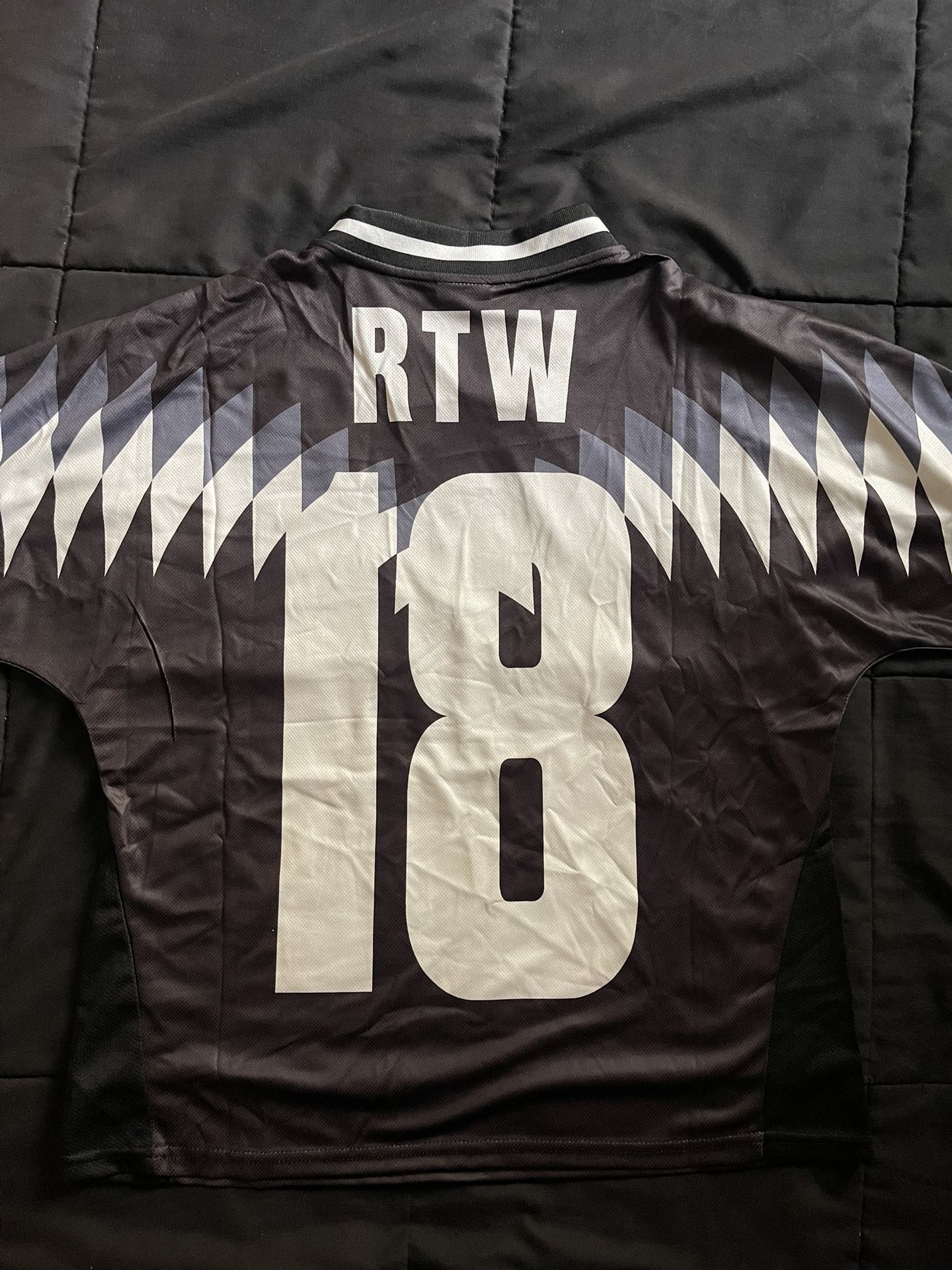 新品 Corteiz CLUB RTW FOOTBALL JERSEY Sサイズ CRTZ Corteiz Club RTW Blue Football Soccer Jersey Shirt