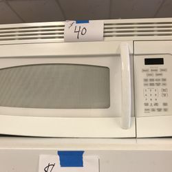 GE Over-the- Range Microwave 