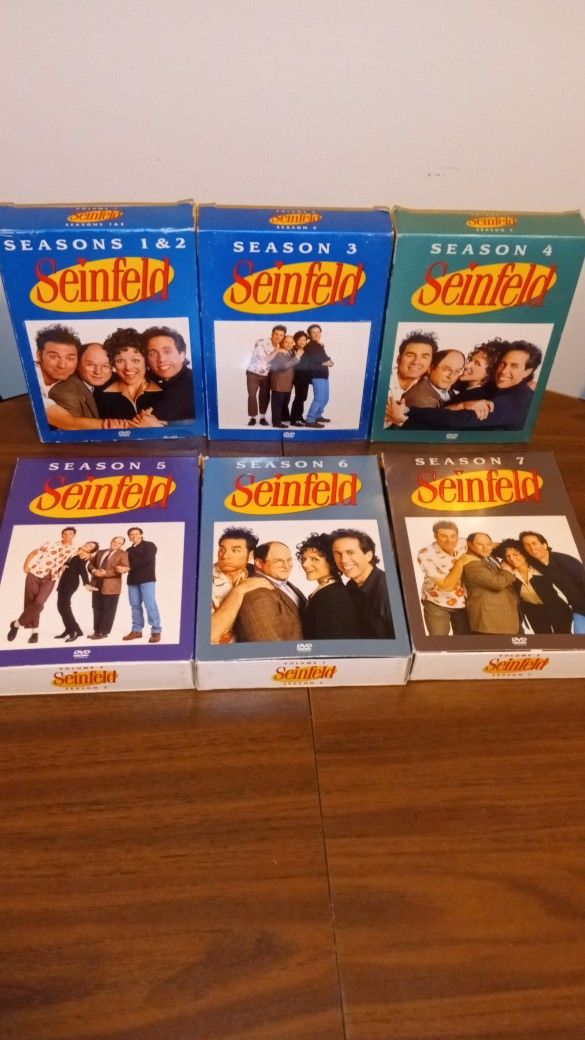 Seinfeld DVDs Seasons 1-7 24 Discs Total
