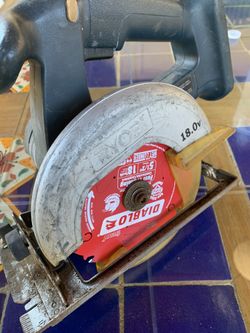 Saw and batteries - no charger