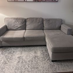 Gray Sectional Couch 