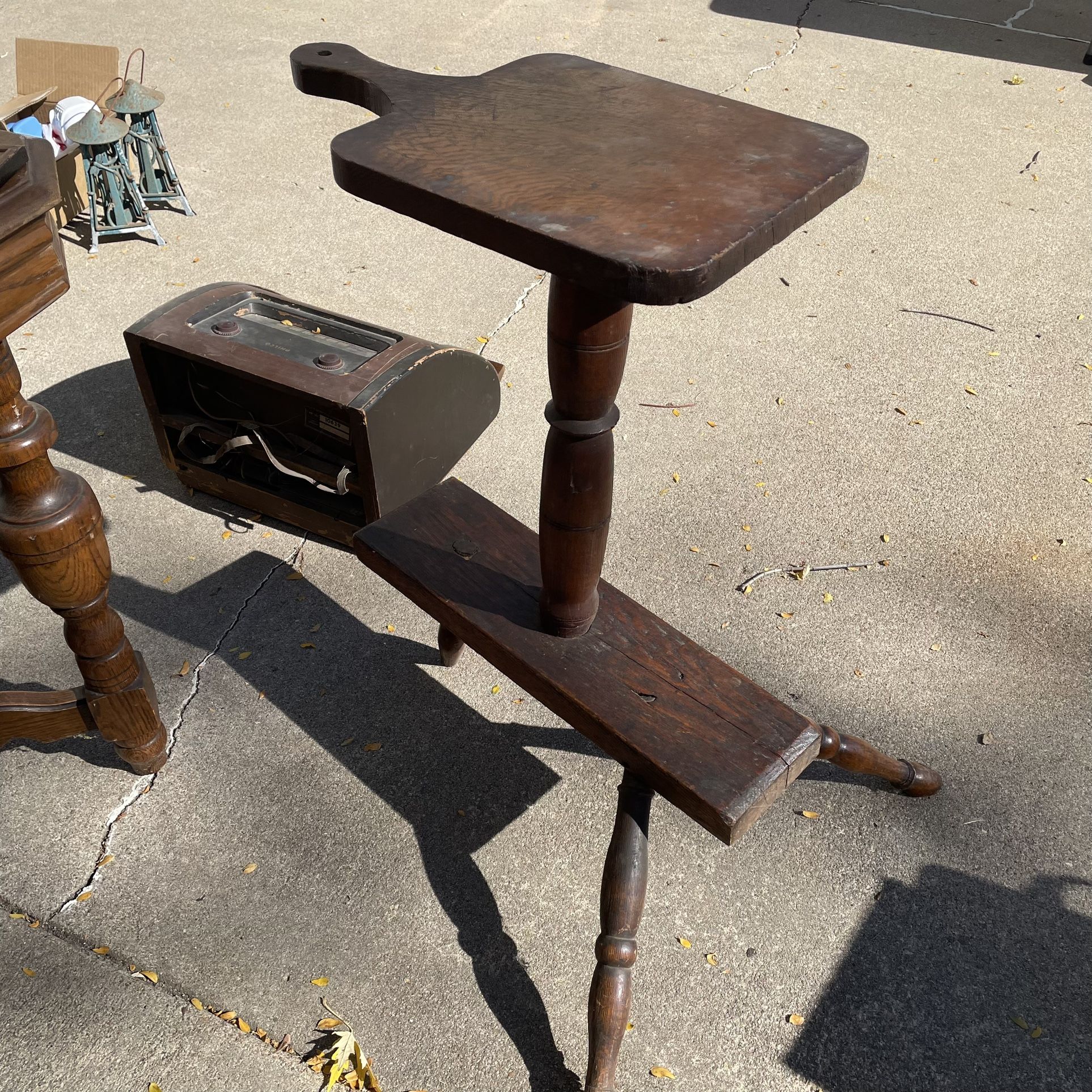 Antique Wooden Item - not A Clue What It Is