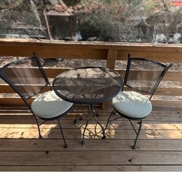 Bistro patio set