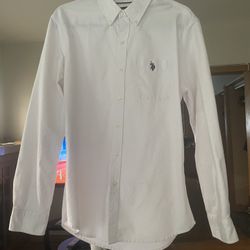 White Long Sleeve Shirt U.S POLO ASSN. 