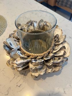 Nautical candle holder