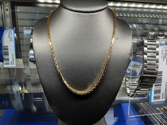 Box Chain - Yellow Gold 10k (.417) 14.5 grams 18 inch