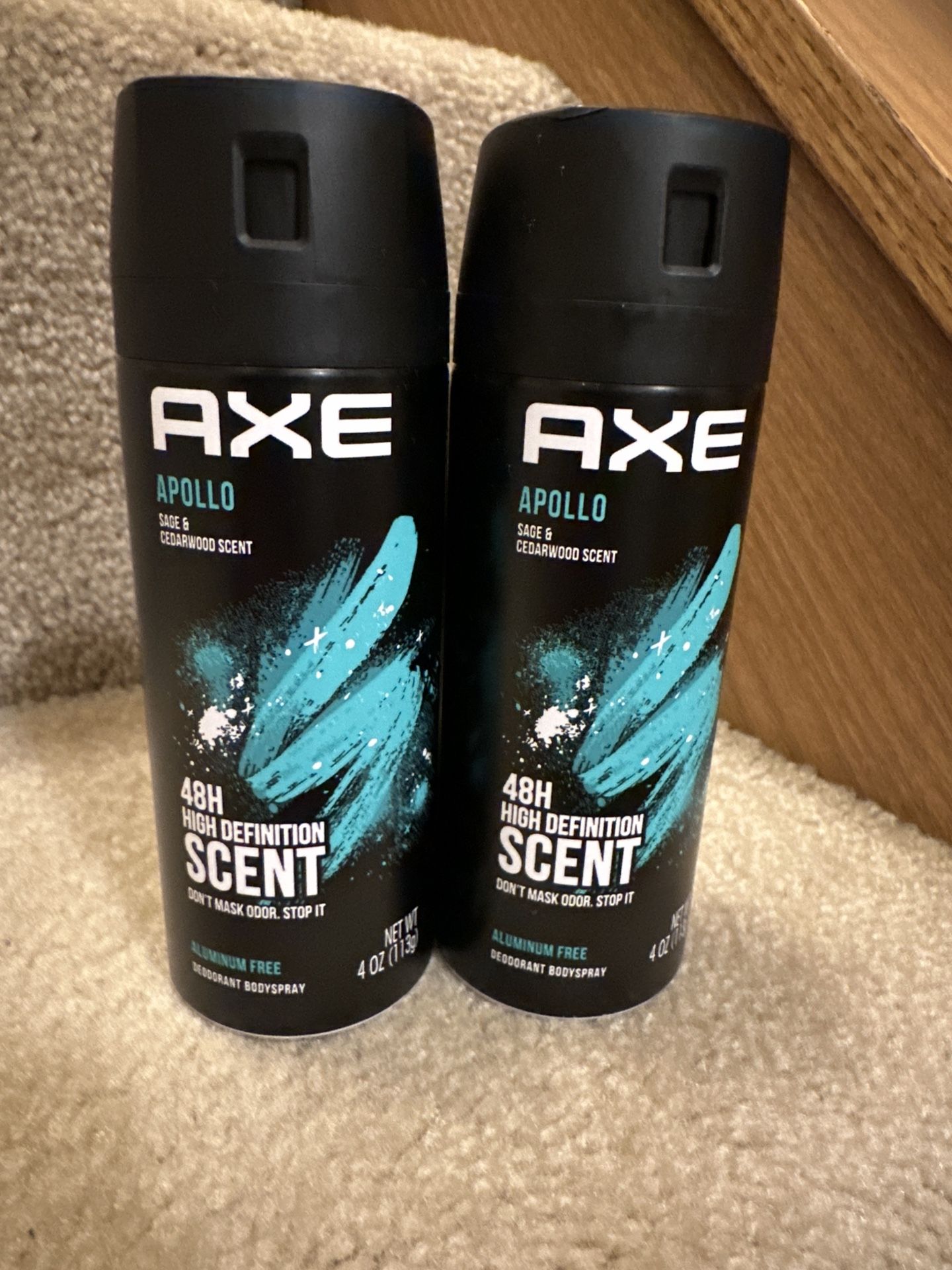 AXE Apollo Deodorant Bodyspray new $3.50/can