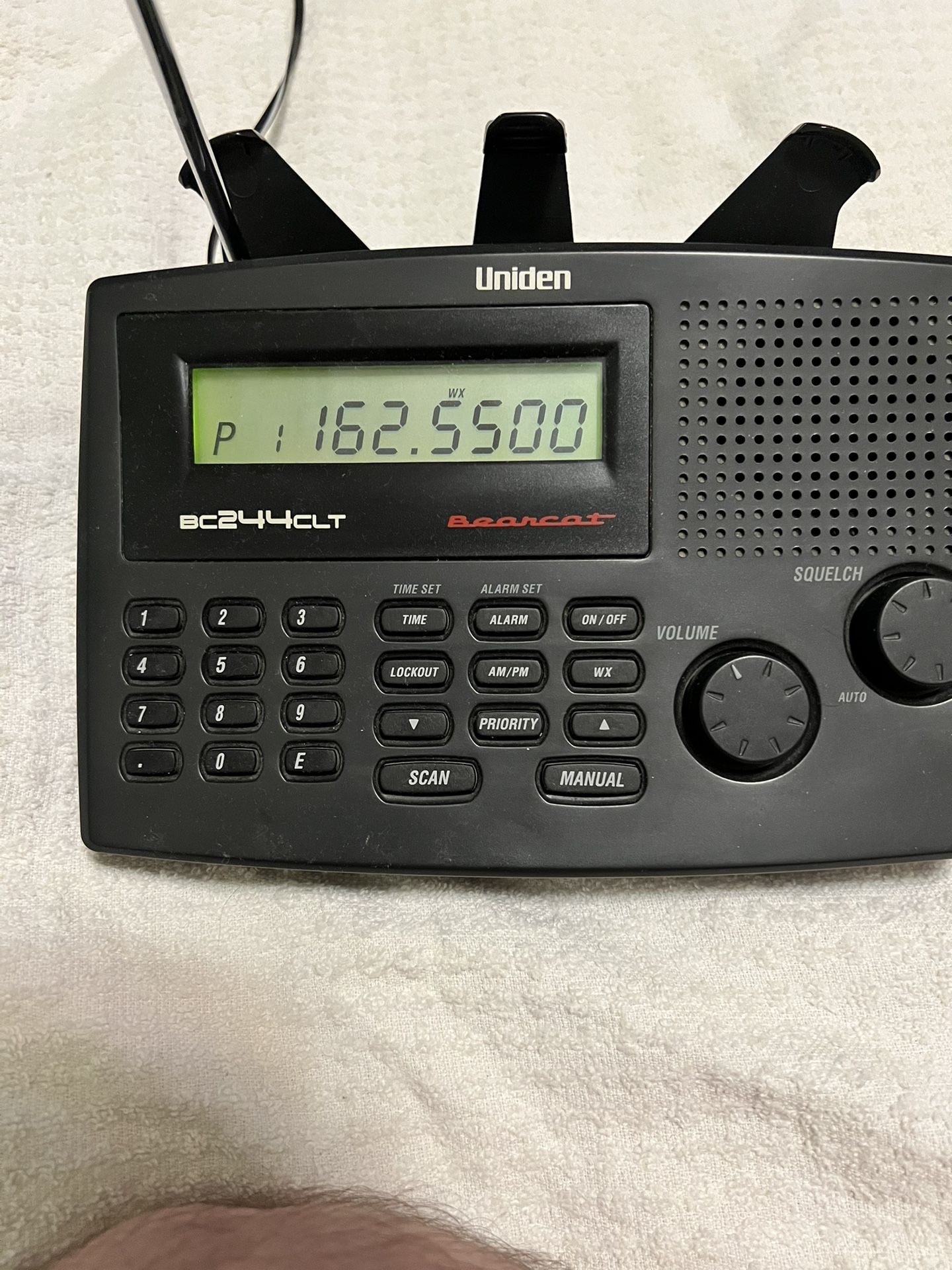 Police Scanner / Alarm Clock