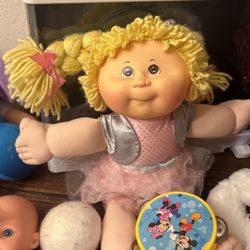 Another Cabbage Patch Original This One Has Braided Pigtails With