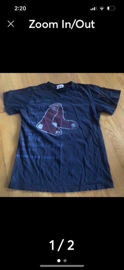 Boston Red Sox Blue Boys Kids T-shirt L