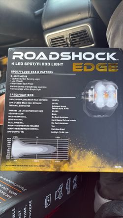 Road shock edge led spot / flood light